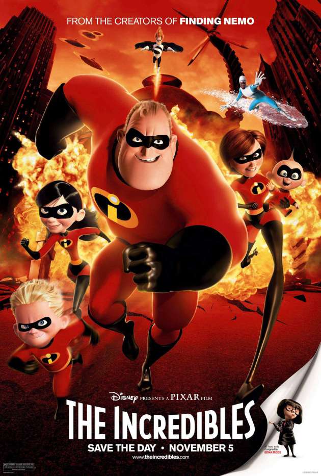 دانلود انیمیشن The Incredibles 2004 با دوبله فارسی