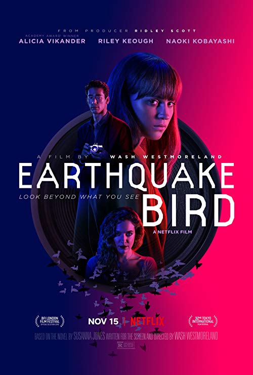 دانلود فیلم Earthquake Bird 2019 با زیرنویس چسبیده فارسی