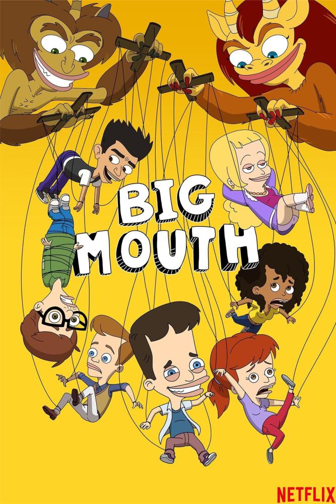 دانلود انیمیشن Big Mouth با زیرنویس فارسی چسبیده