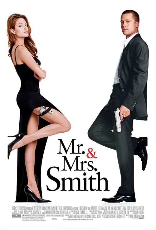 دانلود فیلم Mr. & Mrs. Smith 2005 با زیرنویس فارسی چسبیده