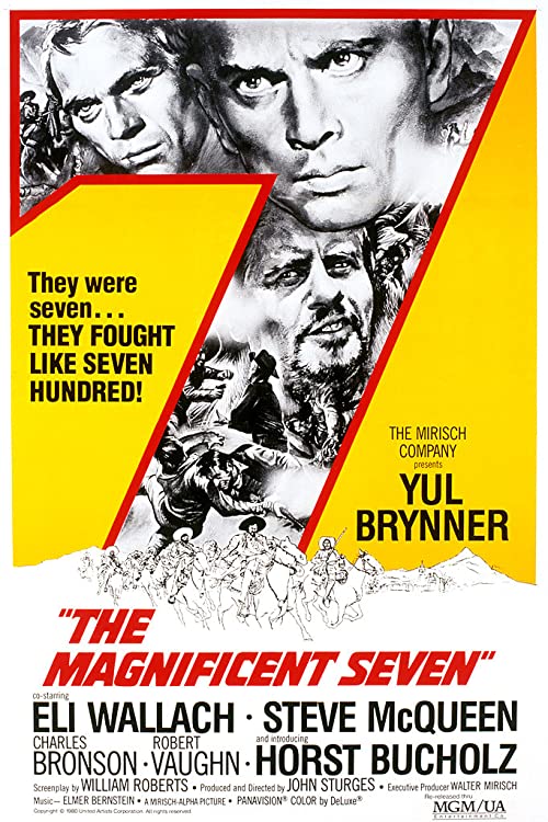 دانلود فیلم The Magnificent Seven 1960 با زیرنویس فارسی چسبیده