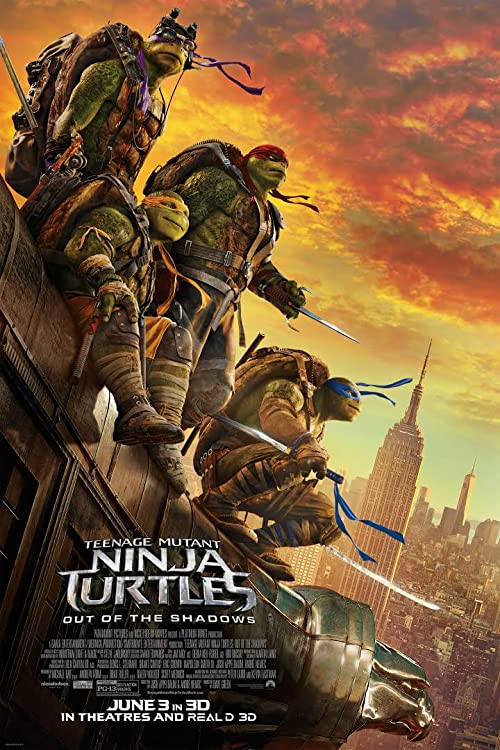 دانلود فیلم Teenage Mutant Ninja Turtles: Out of the Shadows 2016 با زیرنویس فارسی چسبیده