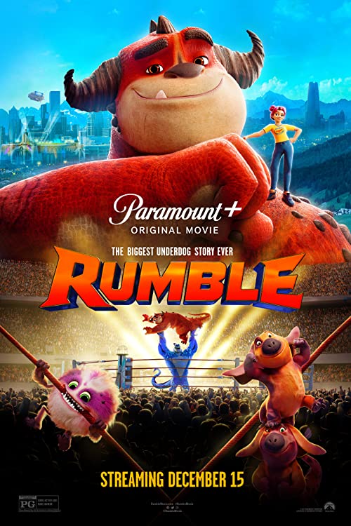 دانلود انیمیشن Rumble 2021 با زیرنویس فارسی چسبیده