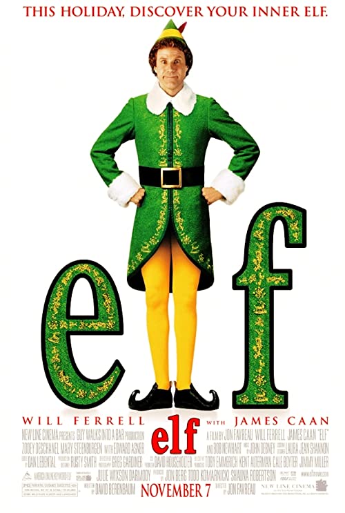 دانلود فیلم Elf 2003 با زیرنویس فارسی چسبیده