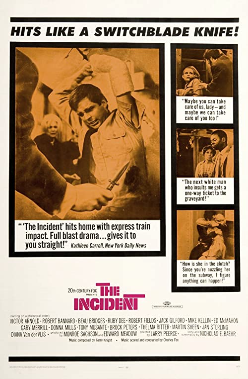 دانلود فیلم The Incident 1967 با زیرنویس فارسی چسبیده