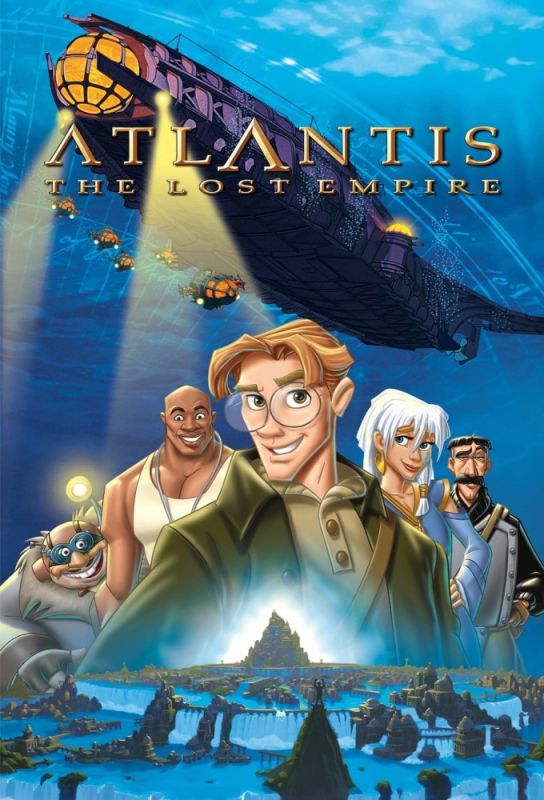 دانلود انیمیشن Atlantis: The Lost Empire 2001 با زیرنویس فارسی چسبیده