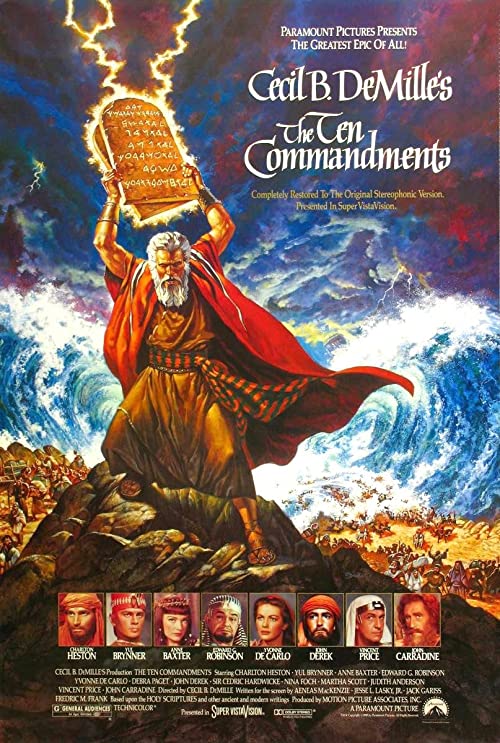 دانلود فیلم The Ten Commandments 1956 با زیرنویس فارسی چسبیده