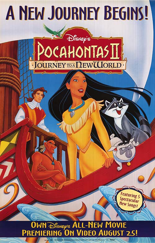 دانلود انیمیشن Pocahontas 2: Journey to a New World 1998 با زیرنویس فارسی چسبیده