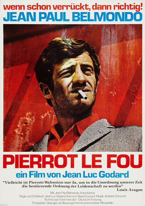 دانلود فیلم Pierrot le fou 1965 با زیرنویس فارسی چسبیده