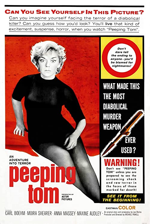 دانلود فیلم Peeping Tom 1960 با زیرنویس فارسی چسبیده