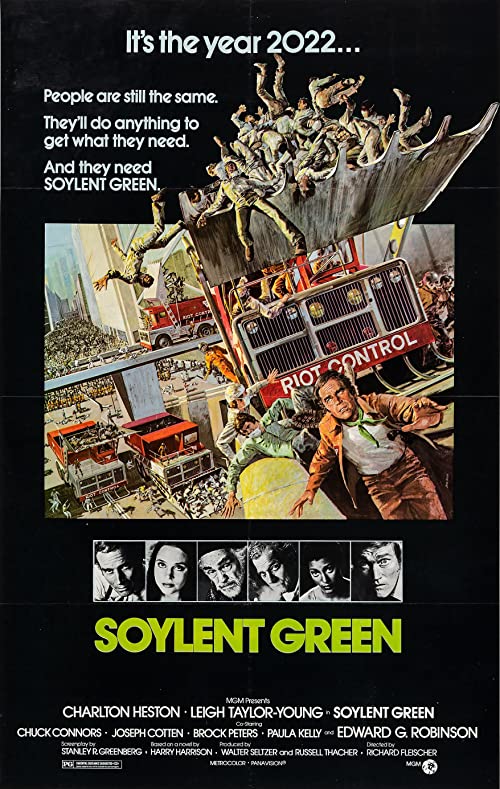 دانلود فیلم Soylent Green 1973 با زیرنویس فارسی چسبیده