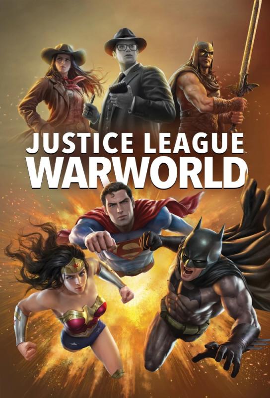 دانلود انیمیشن Justice League: Warworld 2023 با زیرنویس فارسی چسبیده