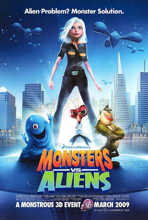 دانلود فیلم Monsters vs. Aliens 2009 با زیرنویس فارسی چسبیده
