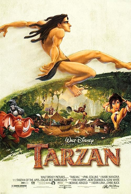 دانلود انیمیشن Tarzan 1999 با زیرنویس فارسی چسبیده