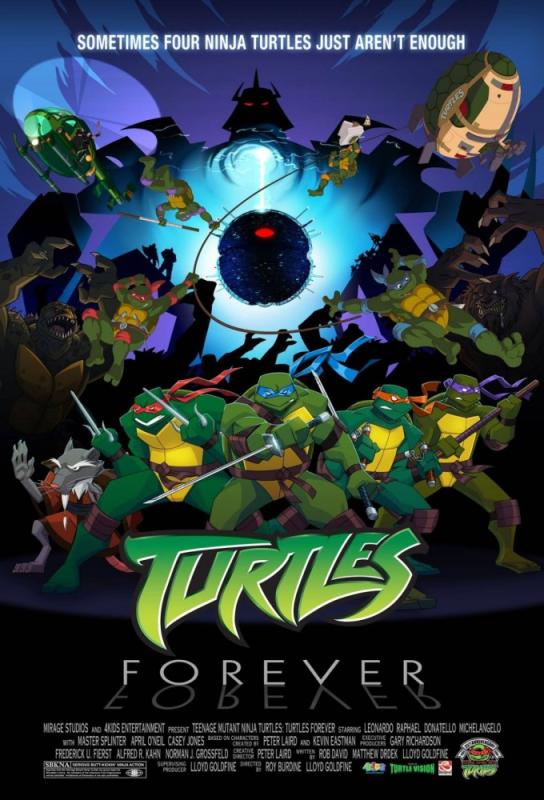 دانلود انیمیشن Turtles Forever 2009 با زیرنویس فارسی چسبیده