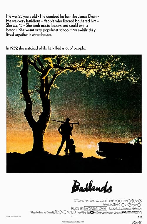 دانلود فیلم Badlands 1973 با زیرنویس فارسی چسبیده