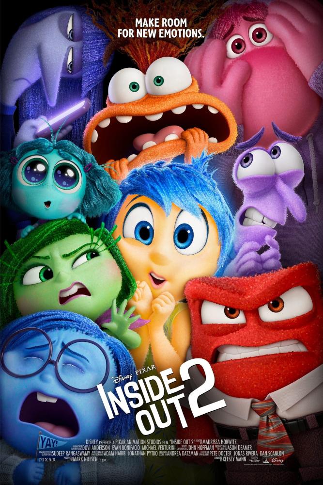 دانلود انیمیشن Inside Out 2 2024 با زیرنویس فارسی چسبیده