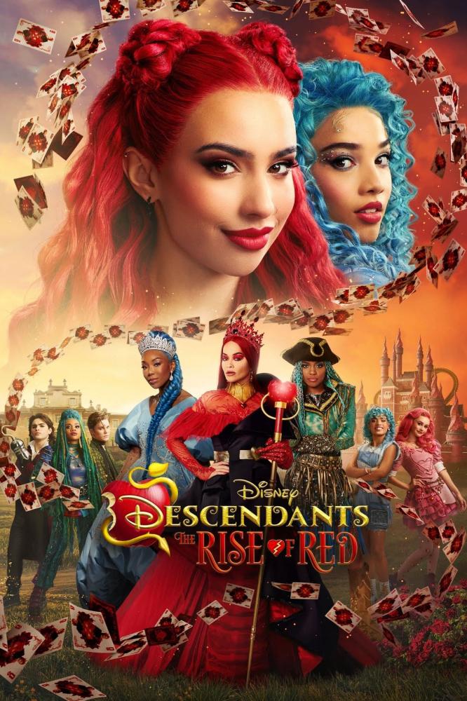 دانلود فیلم Descendants: The Rise of Red 2024 با زیرنویس فارسی چسبیده