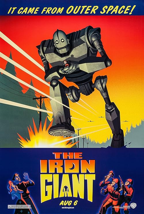 دانلود فیلم The Iron Giant 1999 با زیرنویس فارسی چسبیده