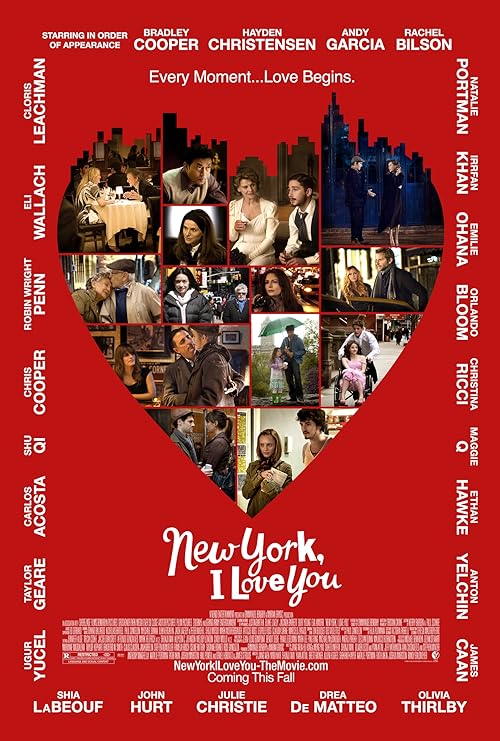 دانلود فیلم New York, I Love You 2008 با زیرنویس فارسی چسبیده