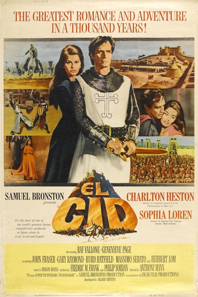 دانلود فیلم El Cid 1961 با زیرنویس فارسی چسبیده