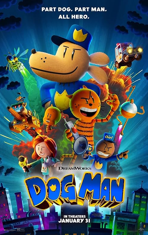 دانلود انیمیشن Dog Man 2025 با زیرنویس فارسی چسبیده