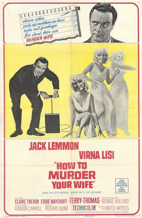 دانلود فیلم How to Murder Your Wife 1965 با زیرنویس فارسی چسبیده