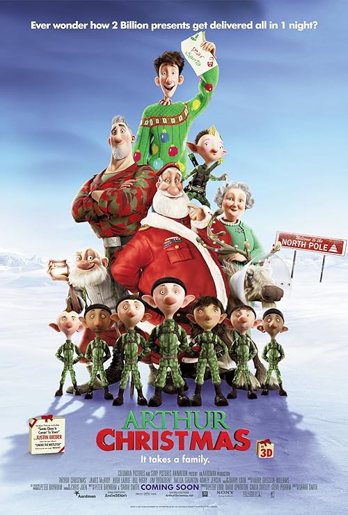 دانلود انیمیشن Arthur Christmas 2011 با زیرنویس فارسی چسبیده
